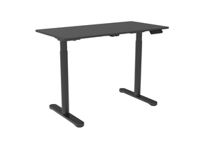 Compact Steel Frame Sit-Stand Desk for Workstation