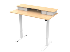 Space-saving Wood Table Top Sit-Stand Desk for Kids' Writing